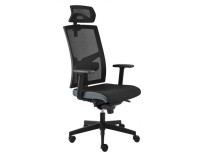 Kancelárska stolička GAME VIP SYN čierno/sivá (B8033) + PDH 3D + podrúčky P44