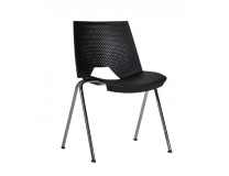 Jedálenská stolička STRIKE 2130, čierna