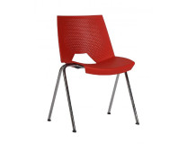 Jedálenská stolička STRIKE 2130, červená