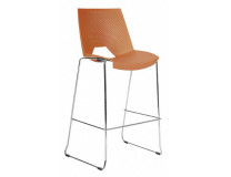 Barová stolička STRIKE 2130, oranžová