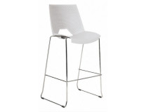 Barová stolička STRIKE 2130, biela