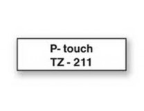 Samolepiaca páska Brother TZe-211 6 mm biela/čierna