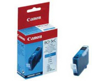 Atramentová náplň Canon BCI-3eC pre BJC 3000/6000/S400/500/600/i550/i850 cyan (390 str.)