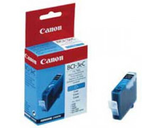 Atramentová náplň Canon BCI-3eC pre BJC 3000/6000/S400/500/600/i550/i850 cyan (390 str.)