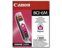 Atramentová náplň Canon BCI-6M pre Pixma iP4000/5000/6000D/MP750/780 magenta (390 str.)