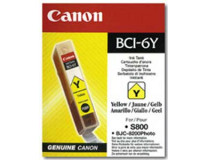 Atramentová náplň Canon BCI-6Y pre Pixma iP4000/5000/6000D/MP750/780 yellow (390 str.)