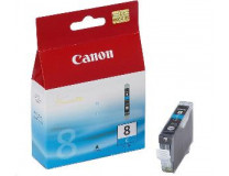 Atramentová náplň Canon CLI-8C pre Pixma iP4200/5300/ MP500/530/600/610/800 cyan (400 str.)
