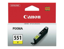 Atramentová náplň Canon CLI-551 Y pre MG 5450/6350, iP7250 yellow (330 str.)