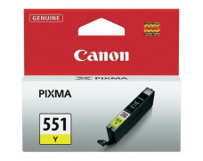 Atramentová náplň Canon CLI-551 Y pre MG 5450/6350, iP7250 yellow (330 str.)