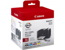 Atramentová náplň Canon PGI-1500 BK/C/M/Y XL multipack pre MAXIFY MB2050/2150/2350