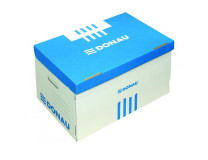 Archívna krabica s odnímateľným vekom DONAU modrá 545×363×317 mm
