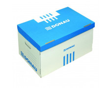 Archívna škatuľa s odnímateľným vekom DONAU modrá