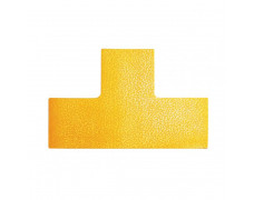 Podlahové značenie `T` žlté 10ks