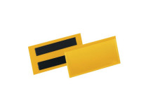 Magnetické vrecko na dokumenty 100x38mm 50ks žlté