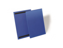 Magnetické vrecko na dokumenty 210x297mm na výšku 50ks modré