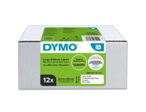 Samolepiace etikety Dymo LW 89x36mm adresné veľké biele 3120ks
