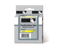 Flexibilná nylonová páska Dymo Rhino 12 mm žltá/čierna