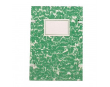Spisové dosky A4 mramor zelený