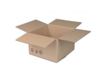 Krabica s klopou + recyklačné znaky 400x300x150mm