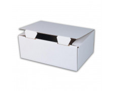 Poštová krabica 302x207x110mm biela