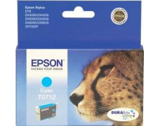 Atramentová náplň Epson T07124011 cyan pre D78/DX4000/4050/5000/5050/6000 (5,5 ml)