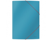 Kartónový obal s gumičkou Leitz Cosy hebký kľudný modrý