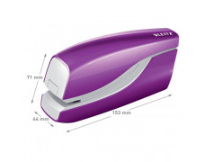 Elektrická zošívačka Leitz New NeXXt WOW 5566 purpurová