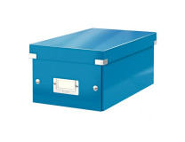 Krabica na DVD Click & Store WOW modrá