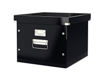 Krabica na závesné obaly Leitz Click & Store čierna
