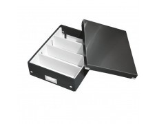 Stredná organizačná krabica Click & Store veľkosť M čierna