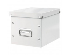 Štvorcová škatuľa A5 (M) Click & Store perleťova biela