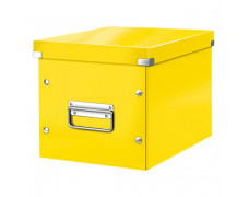 Štvorcová krabica A5 (M) Click & Store žltá