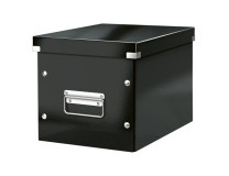 Štvorcová krabica A5 (M) Click & Store čierna