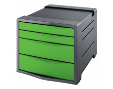 Zásuvkový box Esselte VIVIDA zelený