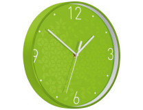 Nástenné hodiny Leitz WOW zelené