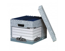 Archívna krabica s odnímacím vekom Fellowes BANKERS BOX sivá/biela 32,5x28x38,5 cm