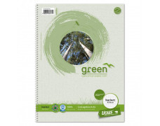 Blok College Format Werk Ursus Green A4 80 listov štvorčekový 60g recyklovaný