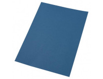 Kartónové obálky na krúžkovú väzbu GBC LeatherGrain A4 modré