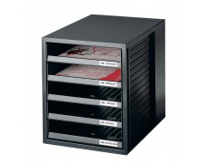 Zásuvkový box Cabinet čierny