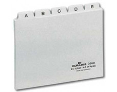Plastové indexové kartičky A6 do kartotéky HAN 956