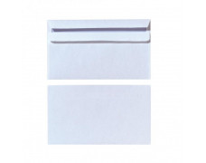 Poštové obálky DL Herlitz samolepiace s vnútornou potlačou, biele, 100 ks