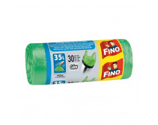 Vrecia zaväzovacie FINO Color 35 ℓ, 8 mic., 49 x 60 cm, zelené (30 ks)