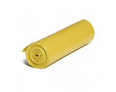 Vrecia na odpad 60 ℓ, 30 mic., 60 x 70 cm, LDPE žlté (25 ks)
