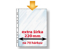 Euroobal Karton PP economy A4 maxi extra široký 50mic 50ks