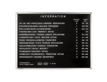 Informačná tabuľa PREMIUM 60x40 cm