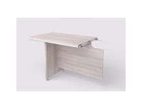 Doplnkový stôl Lenza Wels, 110x76,2x70cm, agát svetlý