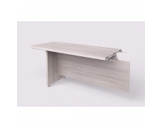 Doplnkový stôl Lenza Wels, 160x76,2x70cm, agát svetlý
