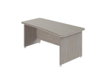 Pracovný stôl Lenza Wels, zúžený vľavo, 180x76,2x94,8/78cm, driftwood