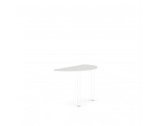 Doplnkový stôl bez nohy BASIC, 120x2,2x60cm, dub Sonoma