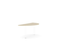 Doplnkový stôl bez nohy BASIC, 160x2,2x80cm, breza